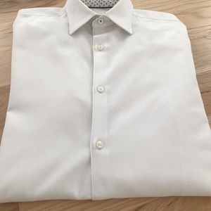 Zara Man slim fit white shirt size M